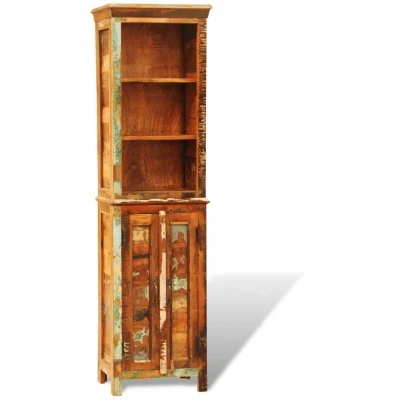 Image of vidaXL Vintage Style Reclaimed Solid Wood Bookshelf