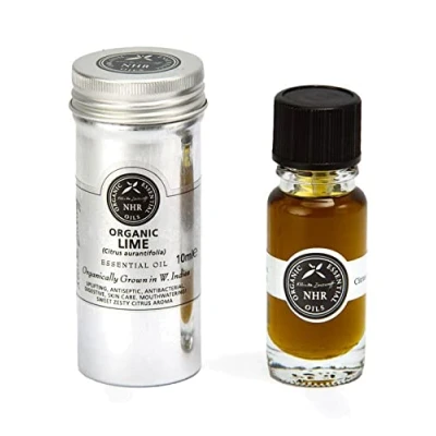 Image of Organic Lime Essential Oil (Citrus aurantifolia) (10ml) by NHR Oils