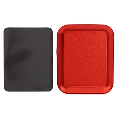 Image of Magnetic Parts Tray,Magnetic Small Tray Advanced Tool Design Model Bowl for Plate Screw Storage Nuts Bolts(Red)