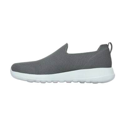 Image of Skechers Womens Go Walk Max Athletic Air Mesh Slip on Walking Shoe Sneaker, Charcoal/Charcoal/Charcoal, 9.5 X Wide US