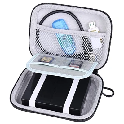 Image of co2CREA Hard Travel Protective Case for WD My Passport/WD Elements/Toshiba Canvio Basics/canvio flex/Seagate Backup Plus Slim Portable HDD External Drive,Case Only (For Passport SSD)