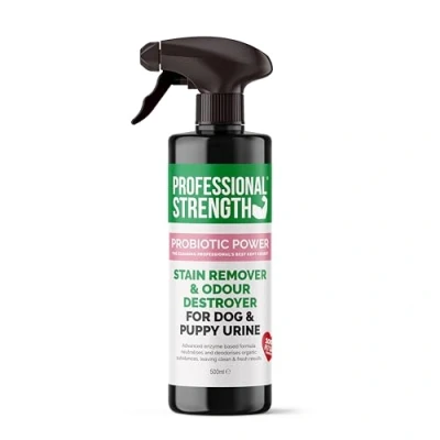 Image of Professional Strength Dog &amp; Puppy Urine Stain Remover Odour Destroyer