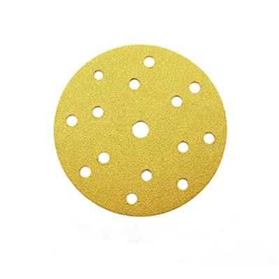 Image of 150mm P40 Sanding discs 6 inch Starcke sandpaper Hook &amp; Loop Pads German, pack of 50