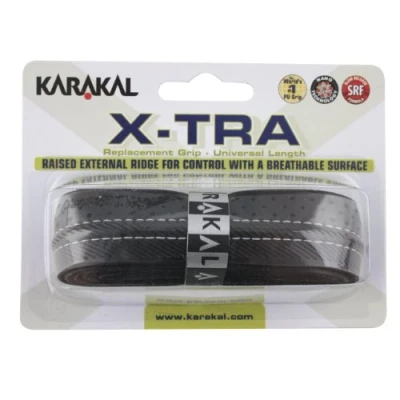 Image of Karakal X TRA Replacement Grip Tennis Badminton Squash (Black)