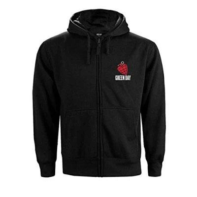 Image of Green Day American Idiot Official Unisex Hoodie Hooded Top (Large)