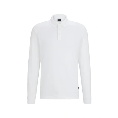 Image of BOSS PADO Polo shirt, Men&#039;s, Size: Small, White
