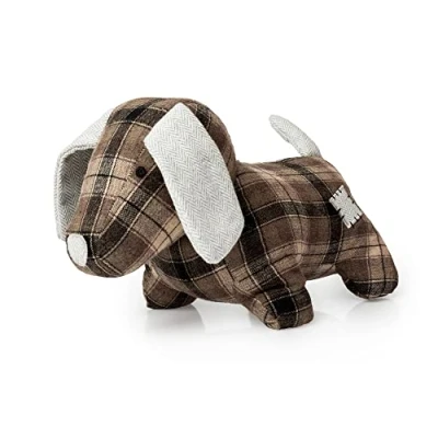 Image of Blue Canyon Ollie Dog Door Stop, Brown