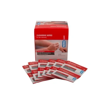 Image of AeroWipe™ Saline Cleansing Wipes Pack of 100