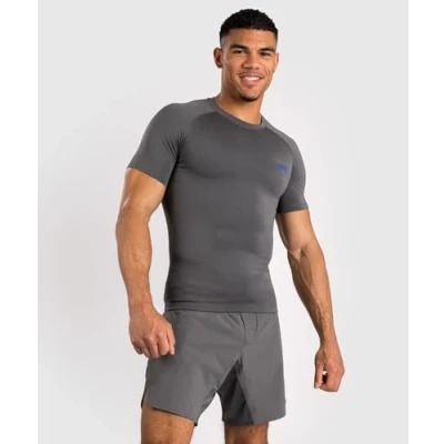 Image of Venum, Contender Short Sleeve Rashguard, Men&#039;s, XXL, Grey