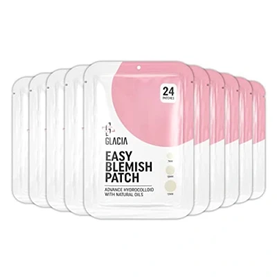 Image of Pimple Patches by Glacia® 240 Pack of spot Patches, For All Skin Types Stickers Patch Made With Natural Oils, Tea Tree and Calendula Fast Acting Skincare