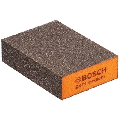 Image of Bosch 2609256346 DIY Contour Sanding Sponge Medium G 60