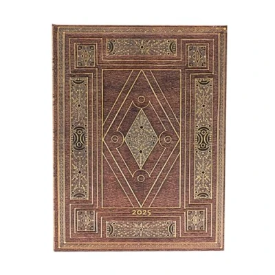 Image of Kalendarz Paperblanks 2025 First Folio Ultra tygodniowy HOR: tydzień na dwóch stronach, zamykany gumkę, Papier 100 GSM