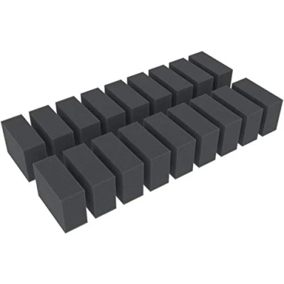 Image of Feldherr 18 spacers/foam blocks/cuboids 55 mm x 40 20 HS040A002