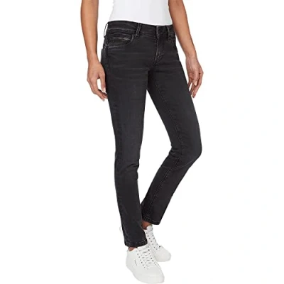 Image of Pepe Jeans Women&#039;s New Brooke Jeans, Black (Denim s10), 26W / 32L