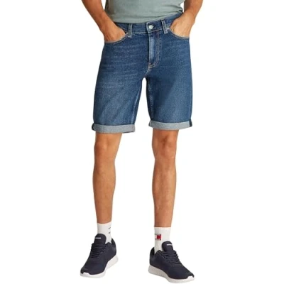 Image of Calvin Klein Jeans SLIM Denim shorts, Men&#039;s, Size: 36, dark