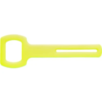Image of CRESSI Silicone Octopus Holder Clip for Diving Whip, Yellow, One Size, Unisex