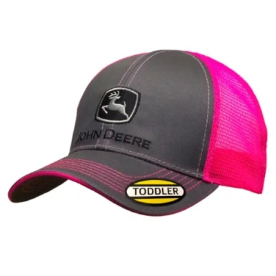 Image of John Deere Toddler Kids Neon Mesh Back Cap Chcl Os