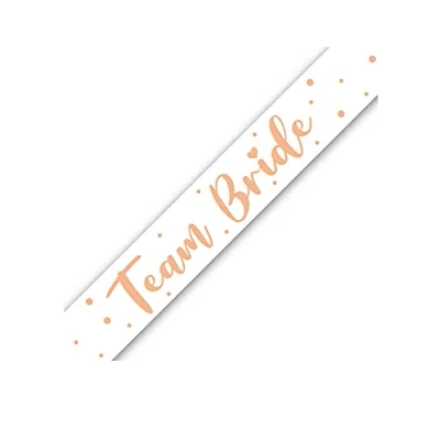 Image of OAKTREE UK 625655 9ft Banner Team Bride Metallic