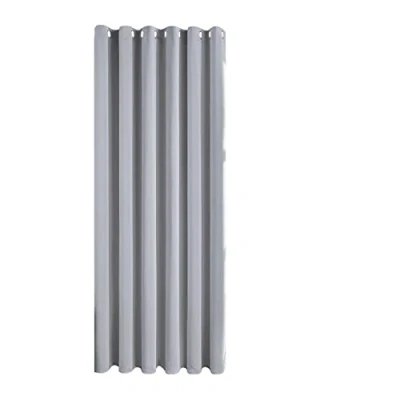 Image of MRTREES Blackout Curtains Bedroom 90 Drop 1 Panel Light Grey Eyelet Thermal Curtain for Living Room Soft Texture Window Treatments Kids 90x90 Inch 228x228 CM