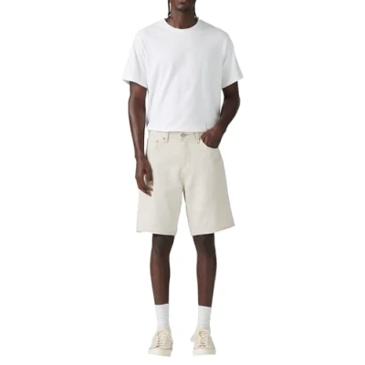 Image of Levi&#039;s 468 STAY Loose denim shorts, Men&#039;s, Size: 28, Ecru journal ltwt shorts linen+