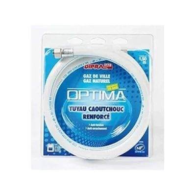 Image of DIPRA 72150 Tuyau Flexible Caoutchouc GAZ Naturel 1.5 m Gas Hose, Other, 1,50