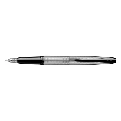 Image of Cross ATX Brushed Chrome Fountain Pen with Medium NIB incl. Premium Gift Box
