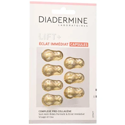 Image of Diadermine lift + capsules anti wrinkle radiance face immediat 4 ml set of 2