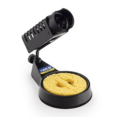 Image of HAKKO Iron Base for Ceramic Heater Soldering with Cleaning Sponge FH 300 81 (Japan Import)