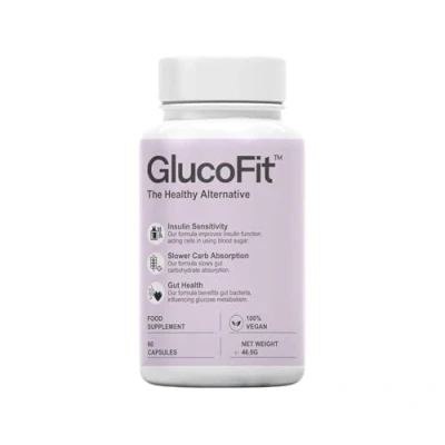 Image of GlucoFit Weight Management Capsules, 60 Natural Ingredients
