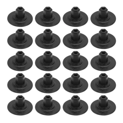 Image of ECSiNG 20Pcs Underbody Shields Nut Clips Insulation Panel Fastener Compatible with Audi Skoda Car Bumper Trim Mounting Clip
