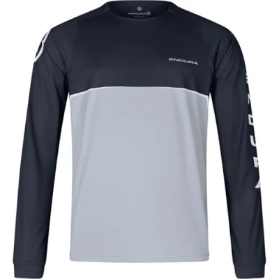 Image of Endura CORE Printed TEE Long sleeved top, Men&#039;s, Size: XXL, Schwarz