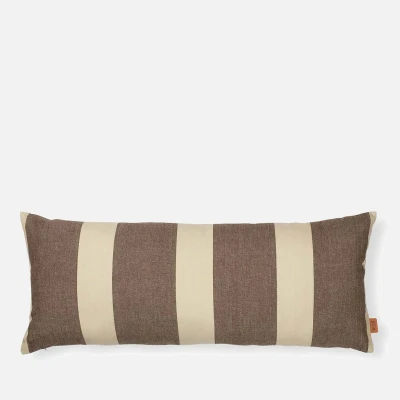 Image of Ferm Living Strand Cushion Carob Brown/Parchment