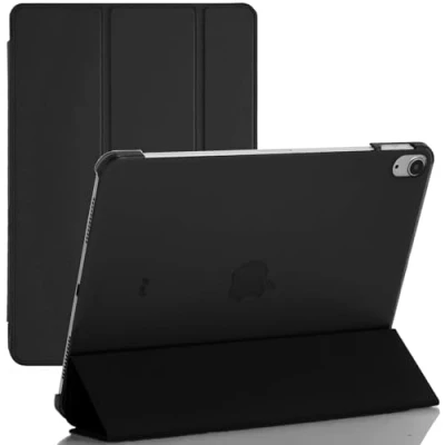 Image of PROTech Case for iPad Air 11 Inch M2 (2024) &amp; 5 (2022, 10.9 Inch) Slim Stand, Hard Back Shell Cover with Auto Wake/Sleep (Black)