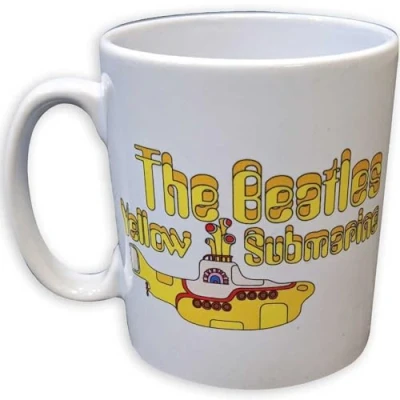 Image of The Beatles Yellow Submarine Logo and Sub Mug One Size