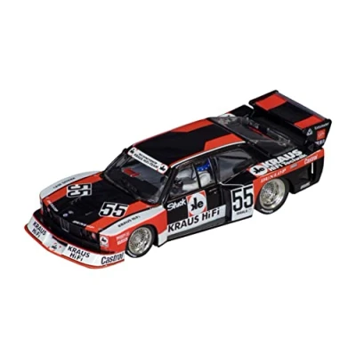 Image of Carrera Slot Car, 1:32 Scale BMW 320 Turbo Flachbau &#039;Kraus Team Schnitzer, No.55&#039; DRM 1980, Officially Licensed