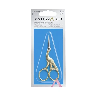 Image of Milward 2182111 9 centimetres Stork Embroidery Scissors