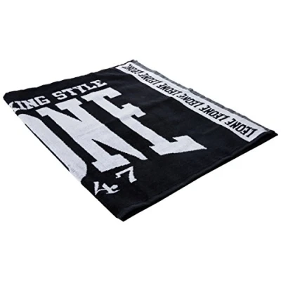 Image of LEONE 1947, Ring Towel, Unisex Adult, Black, Taglia Unica, AC914