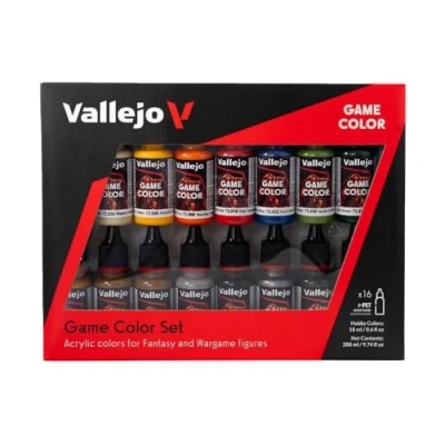 Image of Acylicos Vallejo 72299 Acrylic 16 Colors for Fantasy Figures