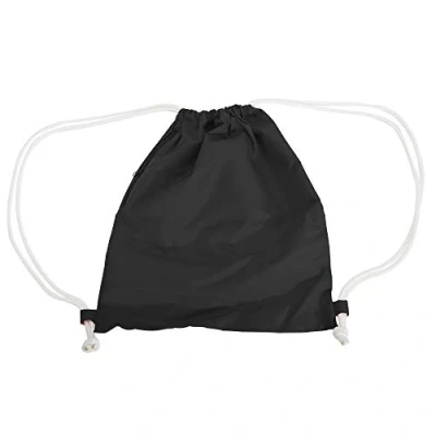 Image of BagBase BG110BLAC Icon Drawstring Backpack Black Bg110 Black, M