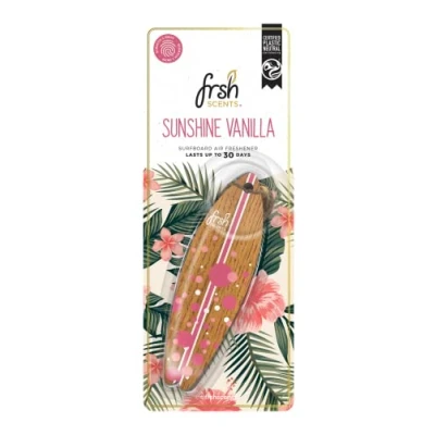 Image of FRSH Scents FR9798 Air Freshener Sunshine Vanilla Scented Surfboard