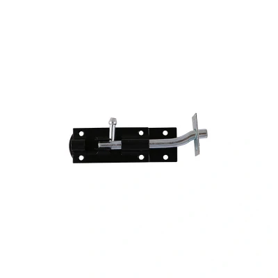 Image of 4x TIMCO Necked Tower Bolt Black TBN8BP