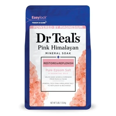 Image of Dr Teal&#039;s Pink Himalayan Mineral Soak