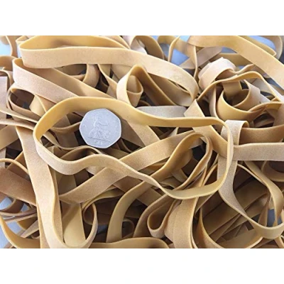 Image of 25 x Large Strong Thick 6&quot; 1/2&quot; Rubber Elastic Bands No.89 152.4mm 12.7mm