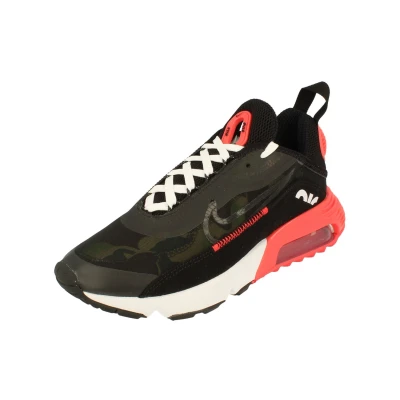Image of NIKE Air Max 2090 SP Mens Running Trainers CU9174 Sneakers Shoes (UK 5 US 5.5 EU 38, Infrared Black Dark sage 600)