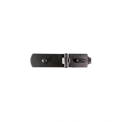 Image of 3x TIMCO Swivel Pattern Hasp &amp; Staple Heavy Duty Black SHS8BP