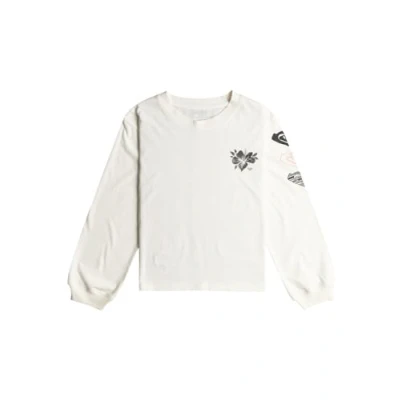 Image of Roxy LET Somebody GO Long sleeved top for kids, Size: 10y, Egret