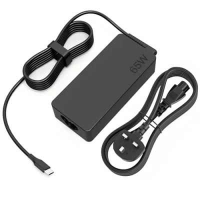 Image of SKOTSLYE 65W USB C Laptop Charger Compatible with Lenovo/Thinkpad/Yoga/Chromebook Fast Charging Type