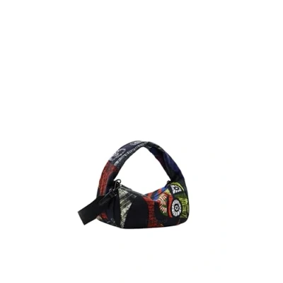 Image of Desigual Women&#039;s Malaga Scott Accessories Fabric Shoulder Bag, Orange, One Size