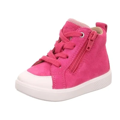 Image of Superfit Supies Boys Girls First Walking Shoes, Pink 5500, 20 EU Wide, 4 UK Child