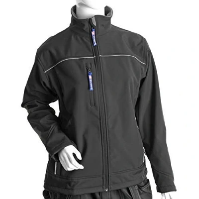 Image of Ladies Soft Shell Jacket Black Large